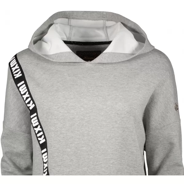  Ženski sweatshirt KIXMI PAIGE SVIJETLO SIVI ODSJAJI 