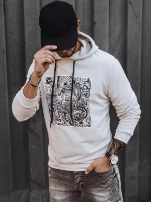 Muška dukserica DSTREET BX5469 BEŽ