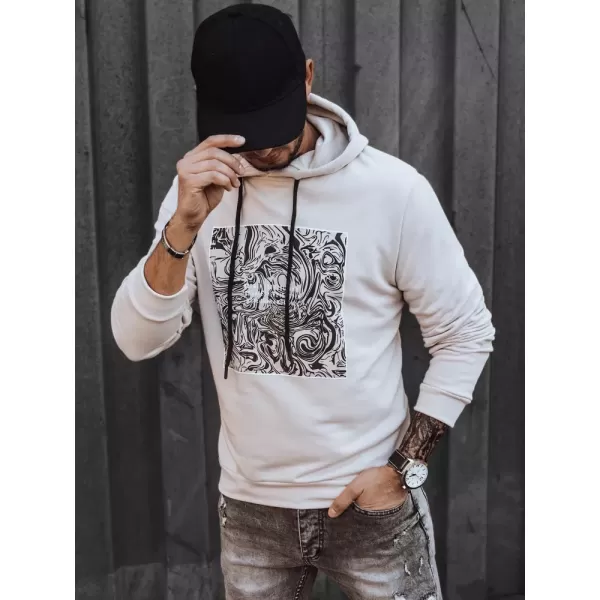  Muška dukserica DSTREET BX5469 BEŽ 