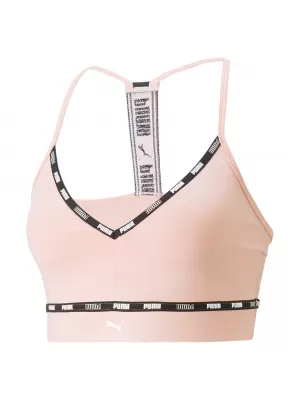 Ženski grudnjak PUMA LOW IMPACT STRONG STRAPPY BRA 522225-66 RUŽIČASTA