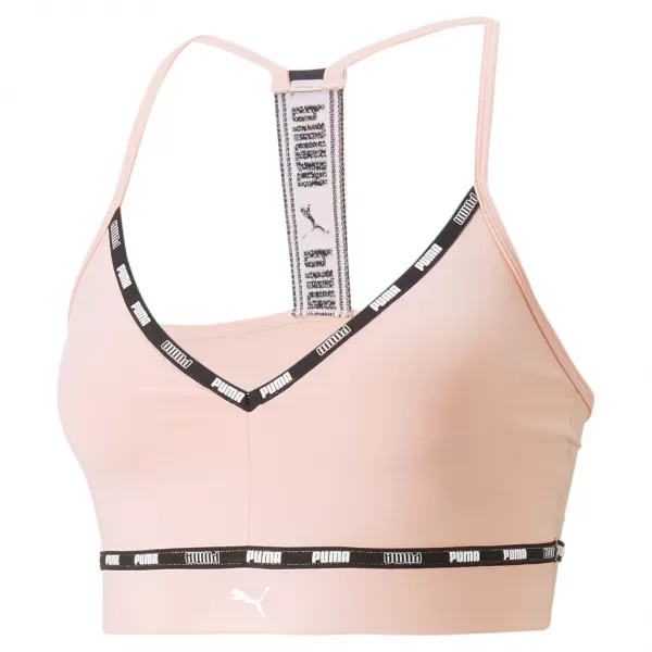  Ženski grudnjak PUMA LOW IMPACT STRONG STRAPPY BRA 522225-66 RUŽIČASTA 