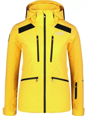 Ženska skijaška jakna NORDBLANC SNOW-SQUALL NBWJL7753 JANTAR