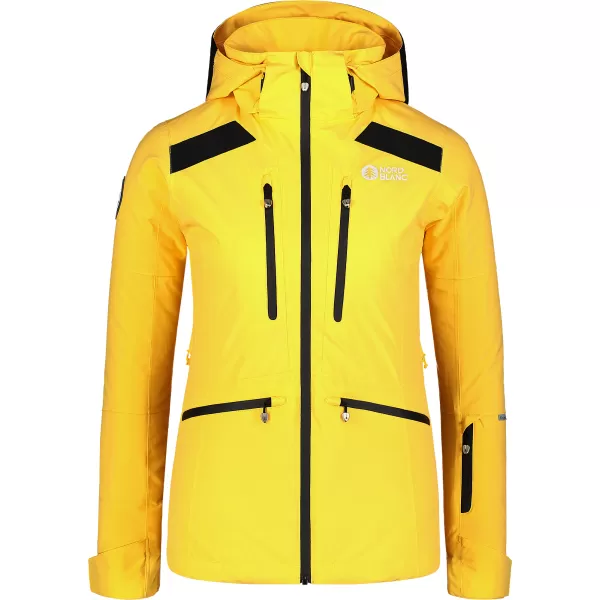  Ženska skijaška jakna NORDBLANC SNOW-SQUALL NBWJL7753 JANTAR 