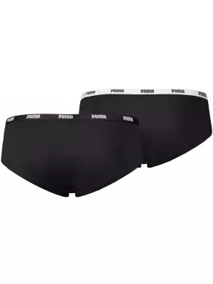 Ženske gaćice PUMA WOMEN HIPSTER 2P PACK 90785203 CRNA