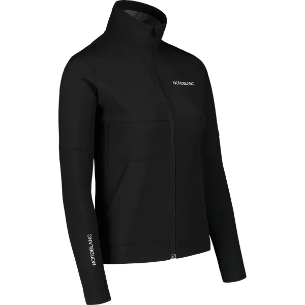  Ženska softshell jakna NORDBLANC FJORD NBSSL7657 CRNA 
