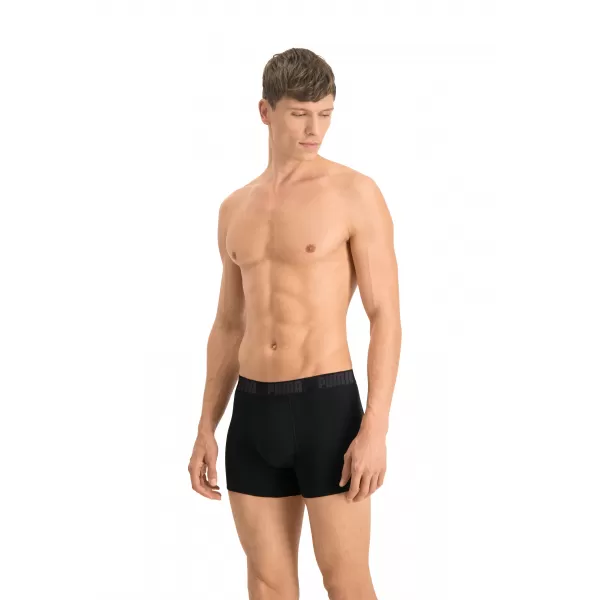  Muške bokserice PUMA BASIC BOXER 2P 88886958 CRNO/CRNO 