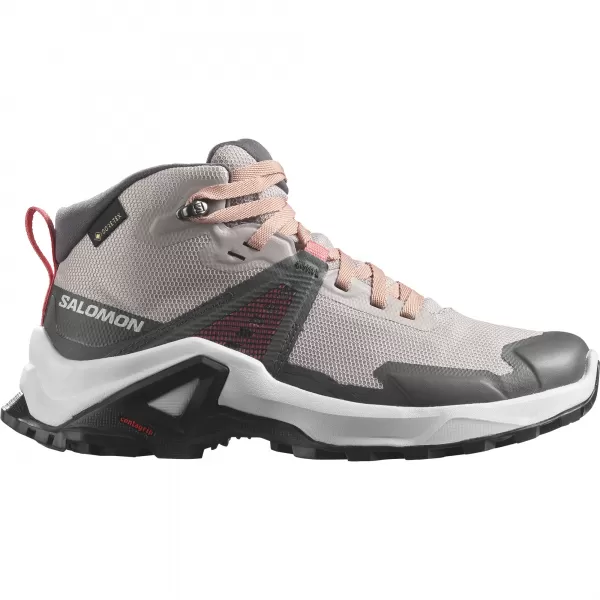  Dječje cipele SALOMON X RAISE MID GORE-TEX L47071500 PEPEO RUŽA/BEŽ BRESKVE/ČAJNA RUŽA 