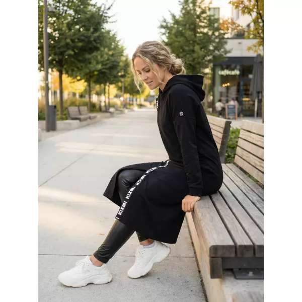  Ženski sweatshirt KIXMI PAIGE CRNO 