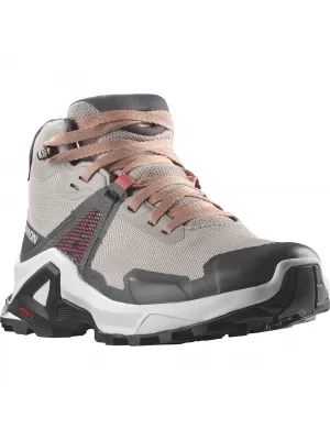 Dječje cipele SALOMON X RAISE MID GORE-TEX L47071500 PEPEO RUŽA/BEŽ BRESKVE/ČAJNA RUŽA