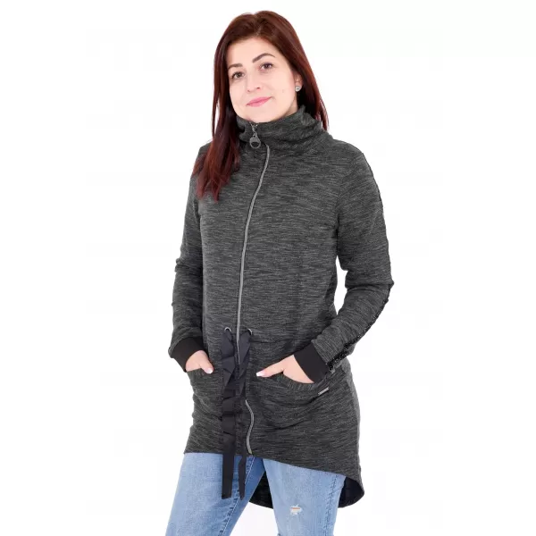 Ženski sweatshirt ALTISPORT AGNES CRNO 