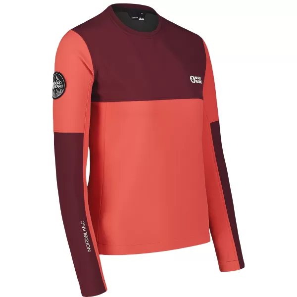  Ženska softshell jakna NORDBLANC COVE NBSSL7656 CRVENI KORALJ 