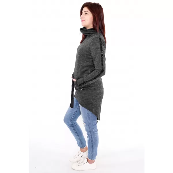  Ženski sweatshirt ALTISPORT AGNES CRNO 