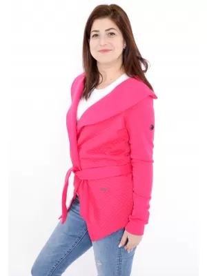 Ženski sweatshirt ALTISPORT ADELLE RUŽIČASTA