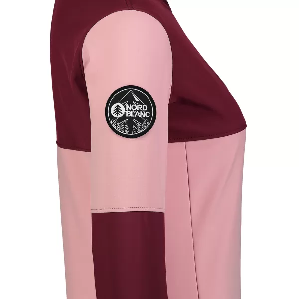  Ženska softshell jakna NORDBLANC COVE NBSSL7656 SVIJETLORUŽIČASTA 