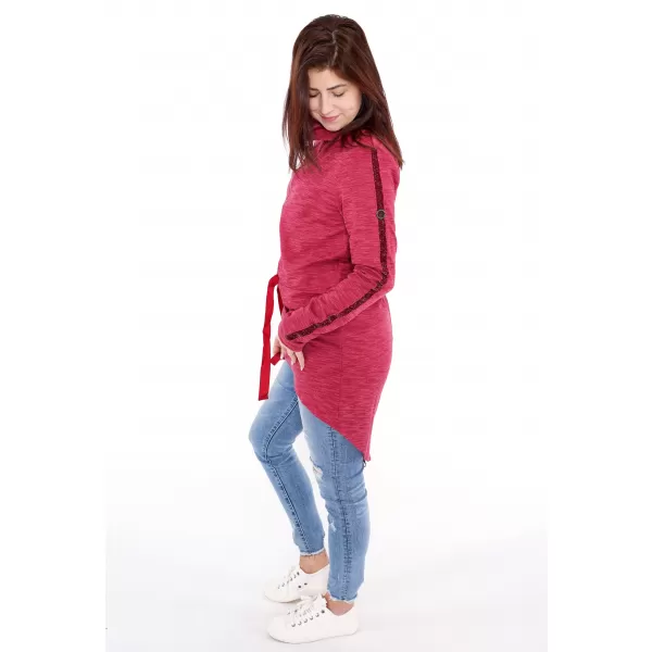  Ženski sweatshirt ALTISPORT AGNES TAMNOCRVENA 