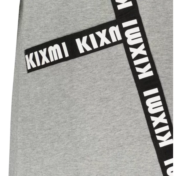  Ženski sweatshirt KIXMI PAIGE SVIJETLO SIVI ODSJAJI 