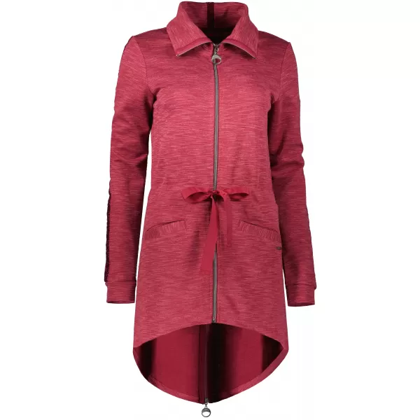 Ženski sweatshirt ALTISPORT AGNES TAMNOCRVENA 