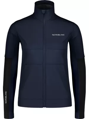 Ženska softshell jakna NORDBLANC FJORD NBSSL7657 PLAVA