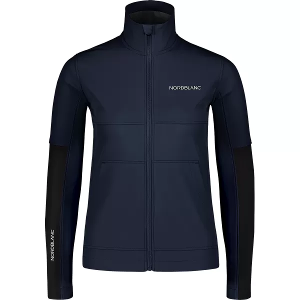  Ženska softshell jakna NORDBLANC FJORD NBSSL7657 PLAVA 
