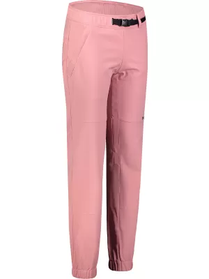 Ženske softshell hlače NORDBLANC ELSA NBFPL7733 SVIJETLORUŽIČASTA