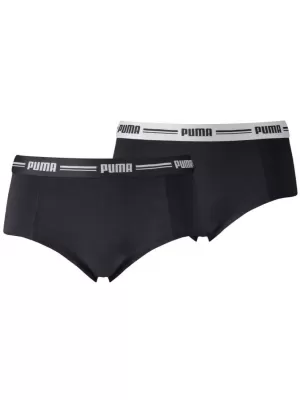 Ženske gaćice PUMA WOMEN MINI SHORT 2P PACK 90785303 CRNA