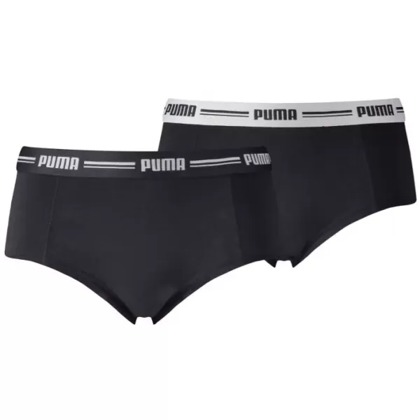  Ženske gaćice PUMA WOMEN MINI SHORT 2P PACK 90785303 CRNA 