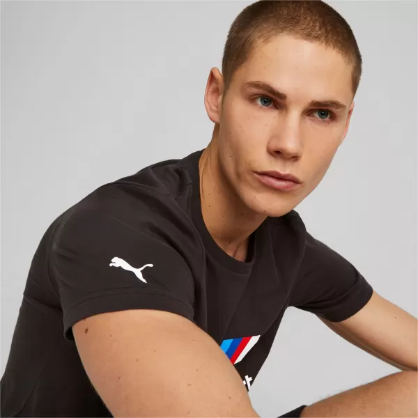  Muška majica kratkih rukava PUMA BMW MMS ESS LOGO TEE 538148-01 CRNA 