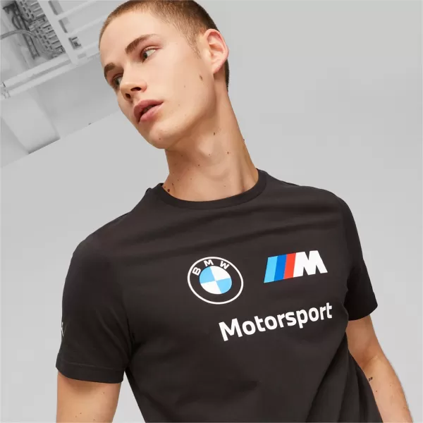  Muška majica kratkih rukava PUMA BMW MMS ESS LOGO TEE 538148-01 CRNA 