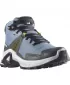 Dječje cipele SALOMON X RAISE MID GORE-TEX L47071600 IZBLIJEDJELI TRAPER/INDIGO STRNADICA/KISELO VAPNO
