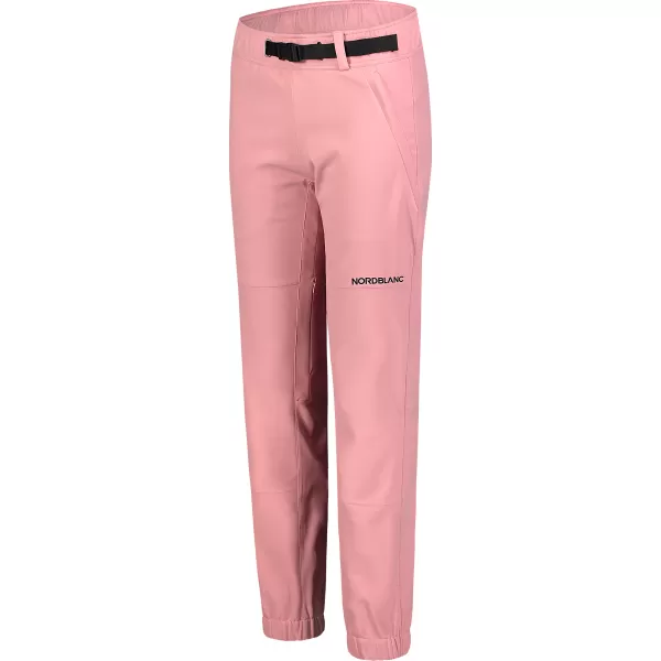  Ženske softshell hlače NORDBLANC ELSA NBFPL7733 SVIJETLORUŽIČASTA 