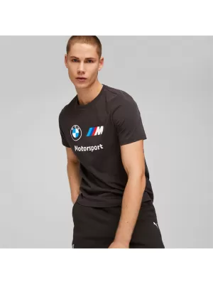 Muška majica kratkih rukava PUMA BMW MMS ESS LOGO TEE 538148-01 CRNA