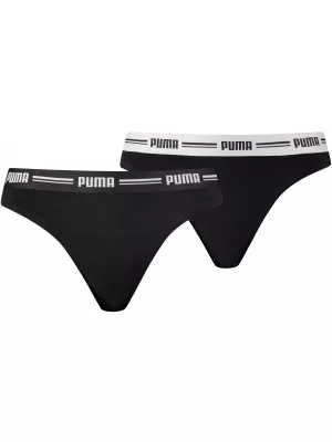 Ženske gaćice PUMA WOMEN STRING 2P PACK 90785403 CRNA