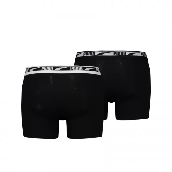 Muške bokserice PUMA MEN MULTI LOGO BOXER 2P 93804701 CRNA 