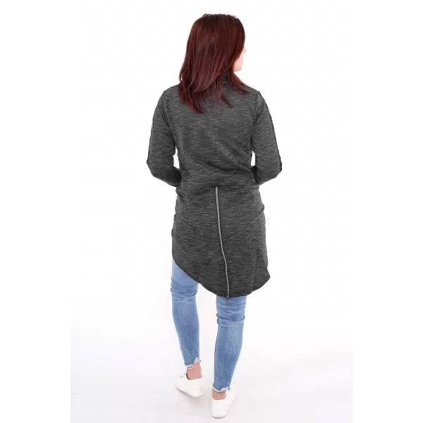  Ženski sweatshirt ALTISPORT AGNES CRNO 