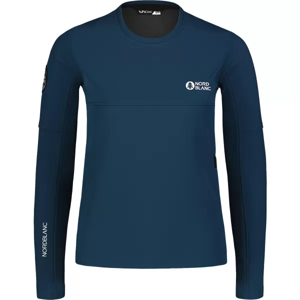  Ženska softshell jakna NORDBLANC COVE NBSSL7656 PLAVA 