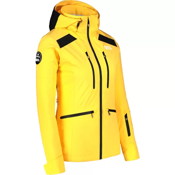  Ženska skijaška jakna NORDBLANC SNOW-SQUALL NBWJL7753 JANTAR 