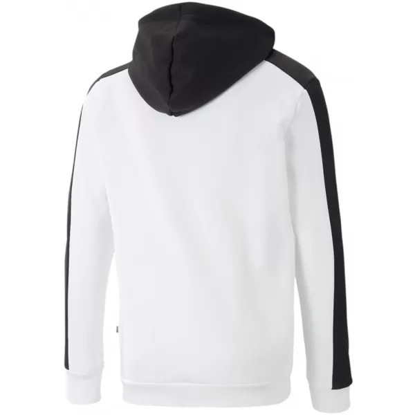  Muški sweatshirt PUMA ESS BLOCK X TAPE HOODIE FL 673342-01 CRNO/BIJELO 
