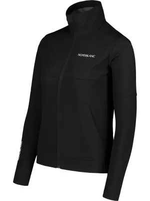 Ženska softshell jakna NORDBLANC FJORD NBSSL7657 CRNA