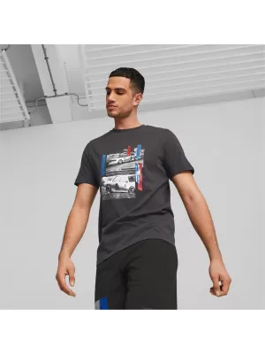 Muška majica kratkih rukava PUMA BMW MMS CAR GRAPHIC TEE 538140-01 CRNA