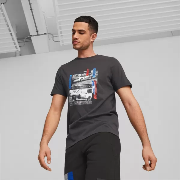  Muška majica kratkih rukava PUMA BMW MMS CAR GRAPHIC TEE 538140-01 CRNA 