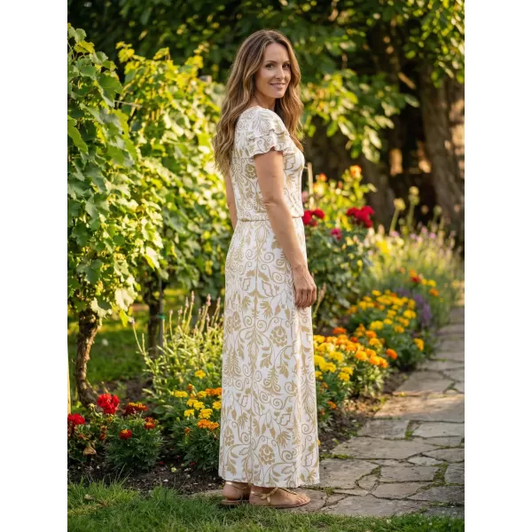  Haljina KIXMI PRIMAVERA KREMASTI 