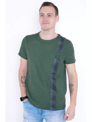 Muška majica kratkih rukava KIXMI PABLO ZELENA