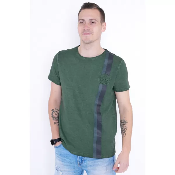  Muška majica kratkih rukava KIXMI PABLO ZELENA 