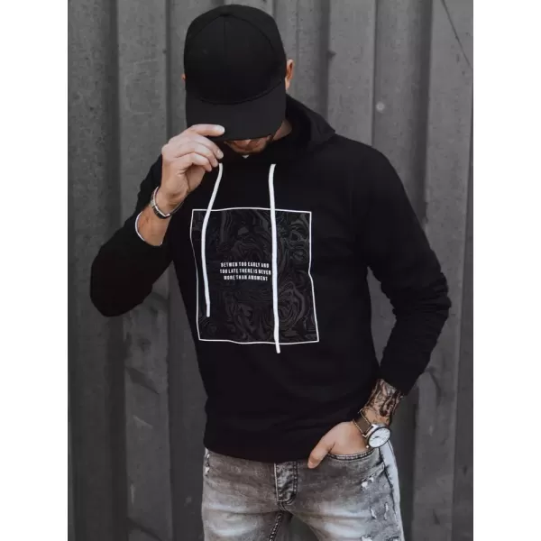  Muška dukserica DSTREET BX5467 CRNI 