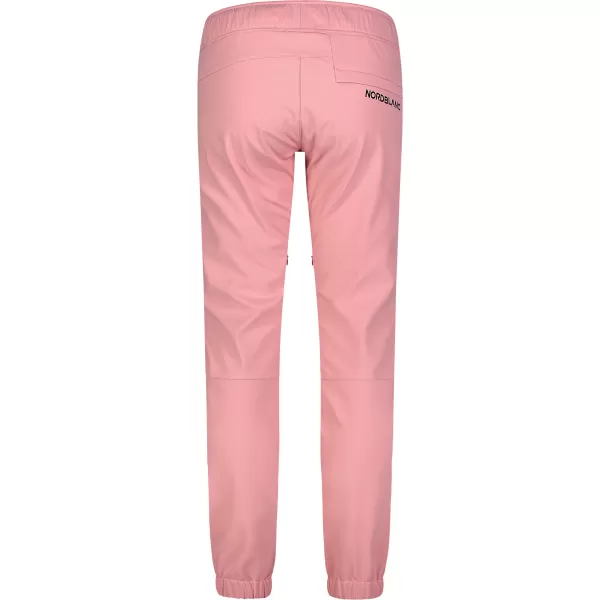  Ženske softshell hlače NORDBLANC ELSA NBFPL7733 SVIJETLORUŽIČASTA 