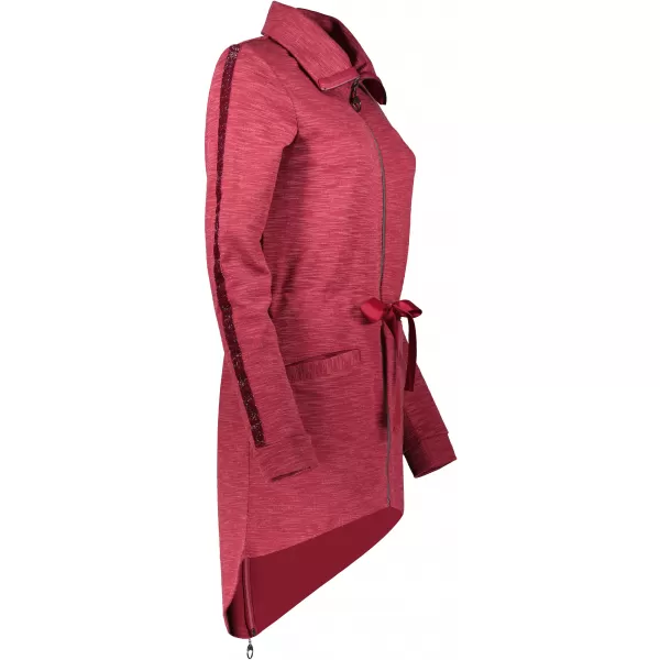  Ženski sweatshirt ALTISPORT AGNES TAMNOCRVENA 
