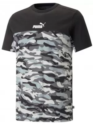 Muška majica kratkih rukava PUMA ESS BLOCK CAMO TEE 673335-01 CRNA