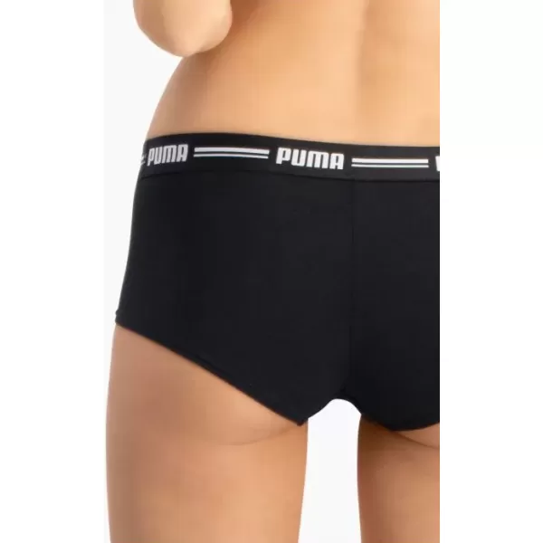  Ženske gaćice PUMA WOMEN MINI SHORT 2P PACK 90785303 CRNA 