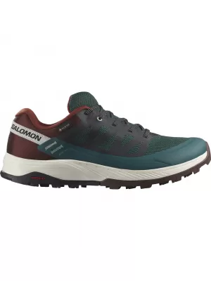 Muške cipele SALOMON OUTRISE GORE-TEX L47142100 PONDEROSA BOR/GORKA ČOKOLADA/LED OD VANILIJE