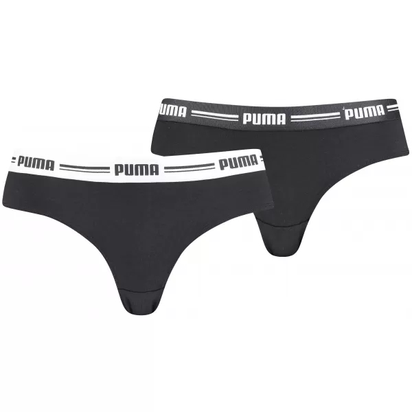  Ženske gaćice PUMA WOMEN BRAZILIAN 2P PACK 90785603 CRNA 